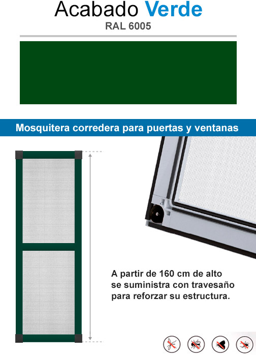Bug STOP  Mosquitera Enrollable Vertical- productos mosquitera